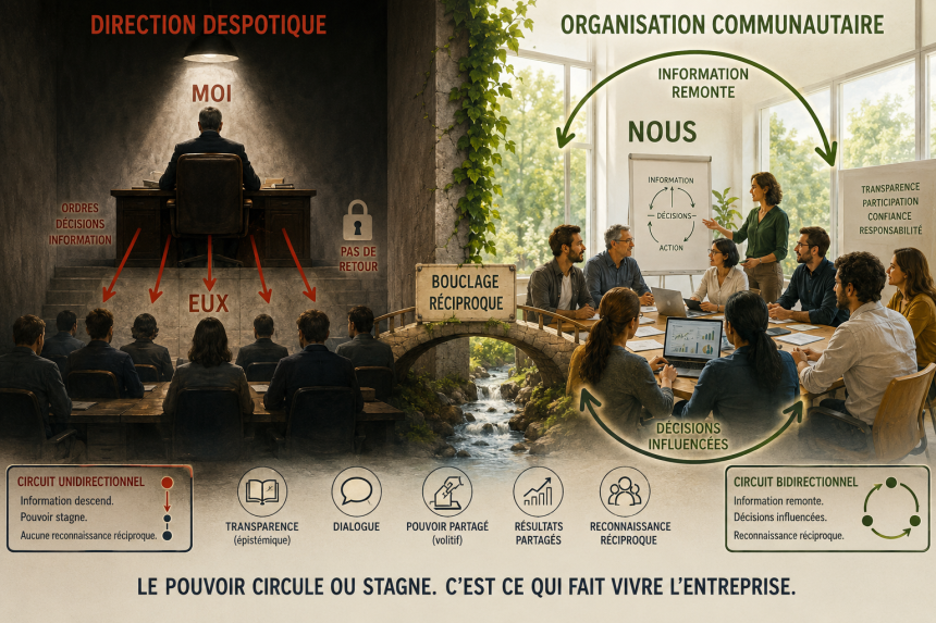 Direction despotique ou organisation communautaire ?